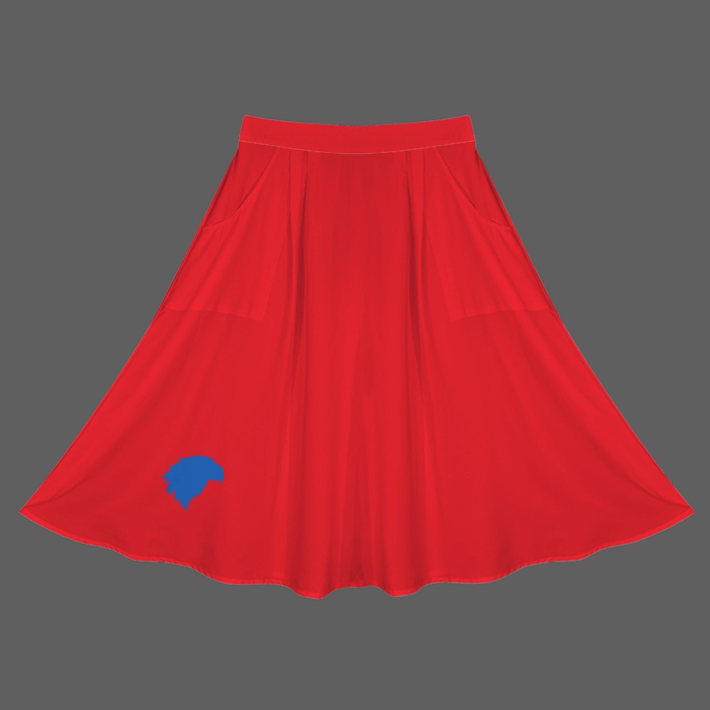 Jayhawk Maxi Skirt, Crimson