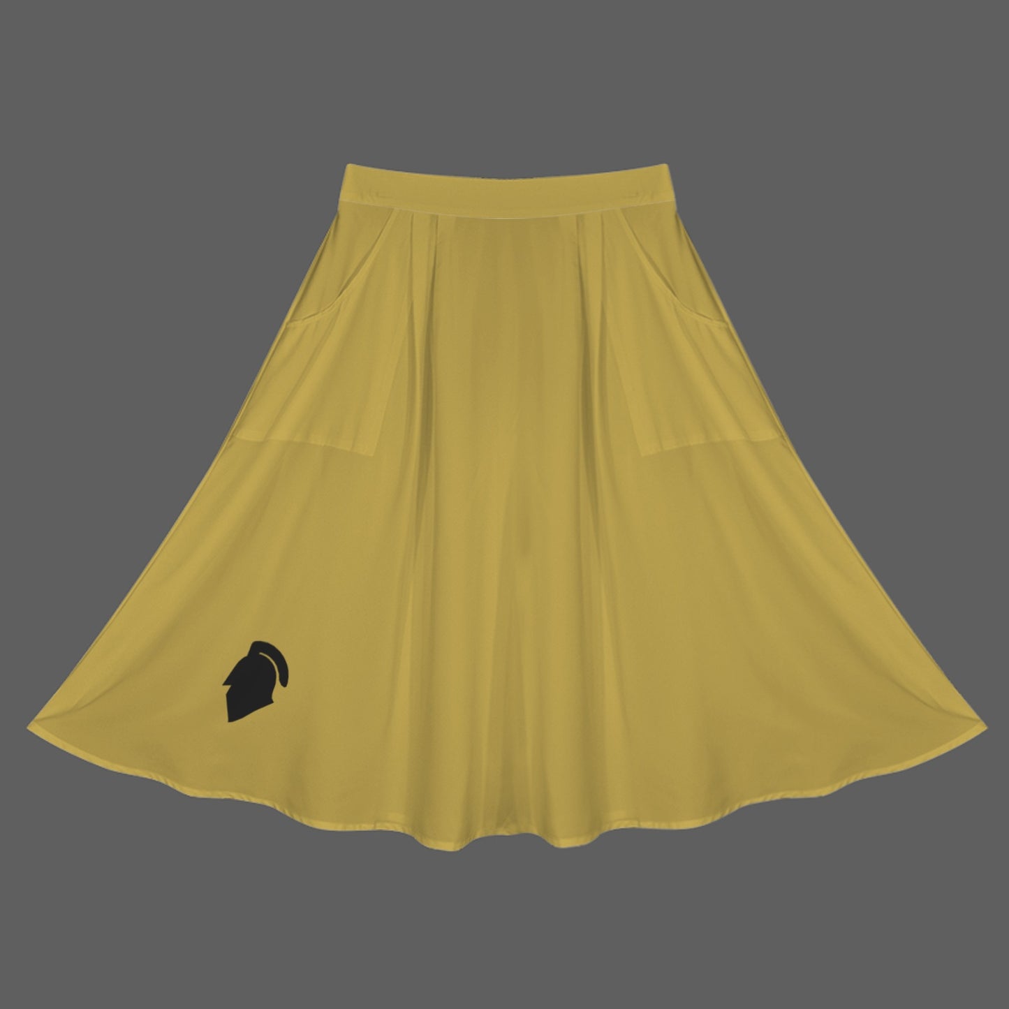 Knight Maxi Skirt, Gold