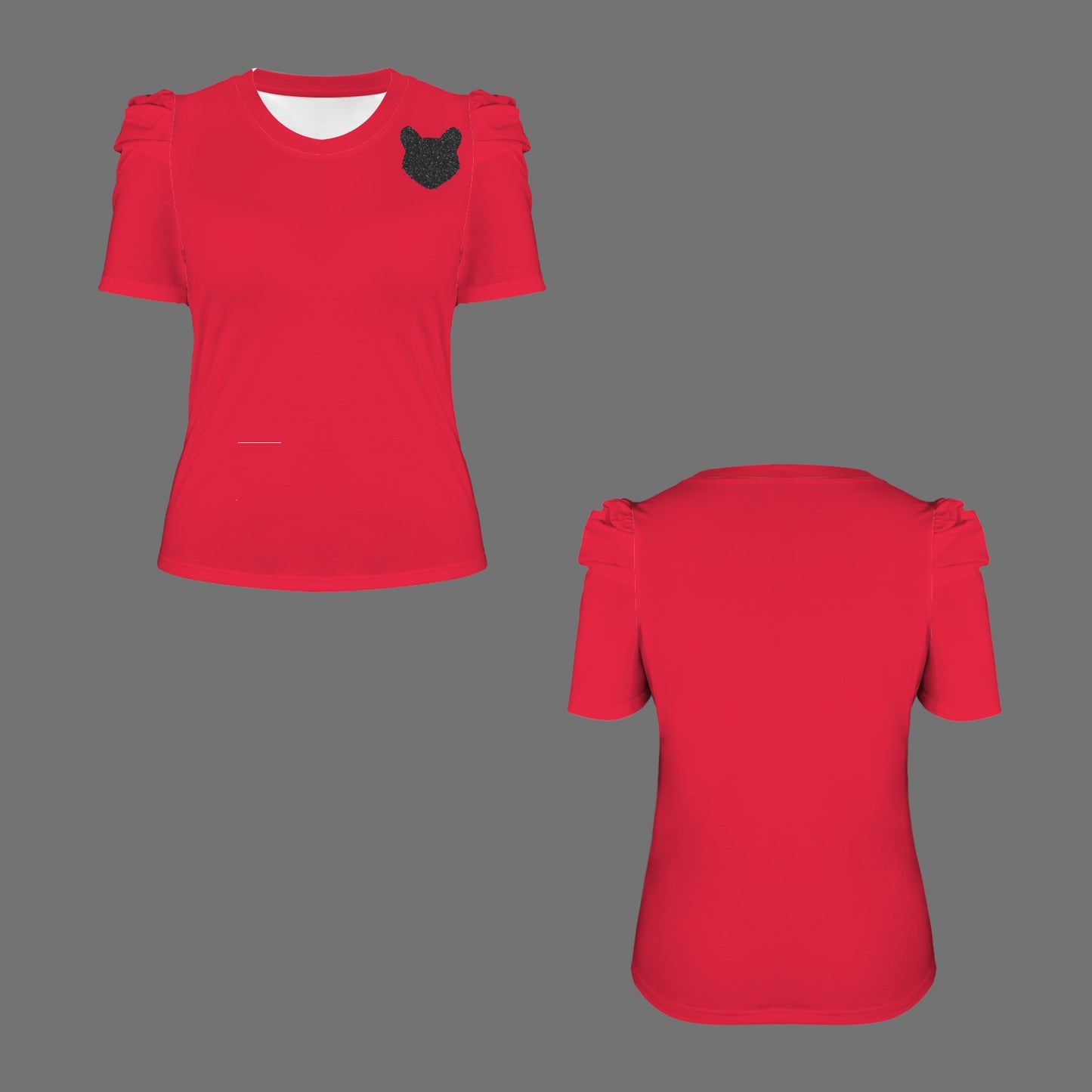 Cincinnati Glitter Bearcat Top, Red