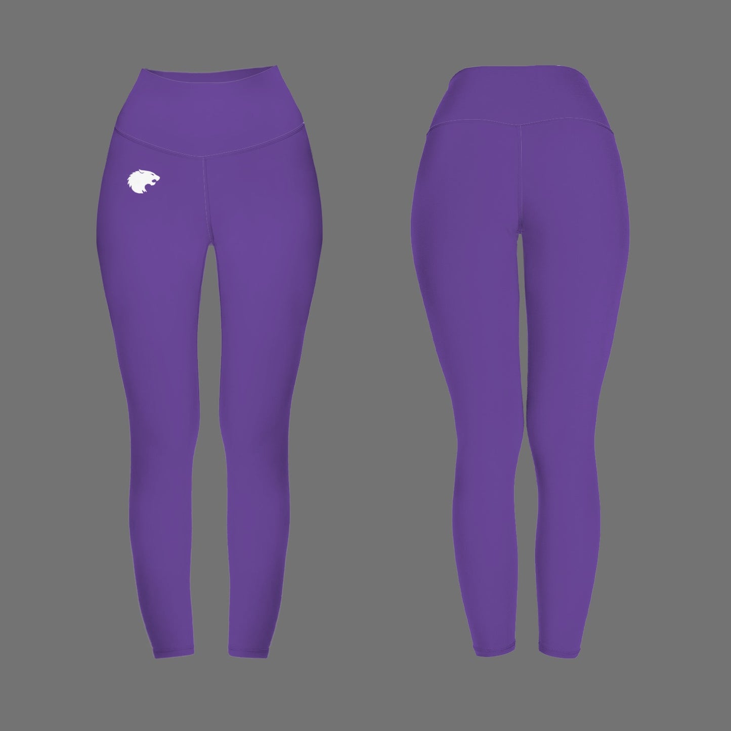 Purple Wildcat Active Leggings