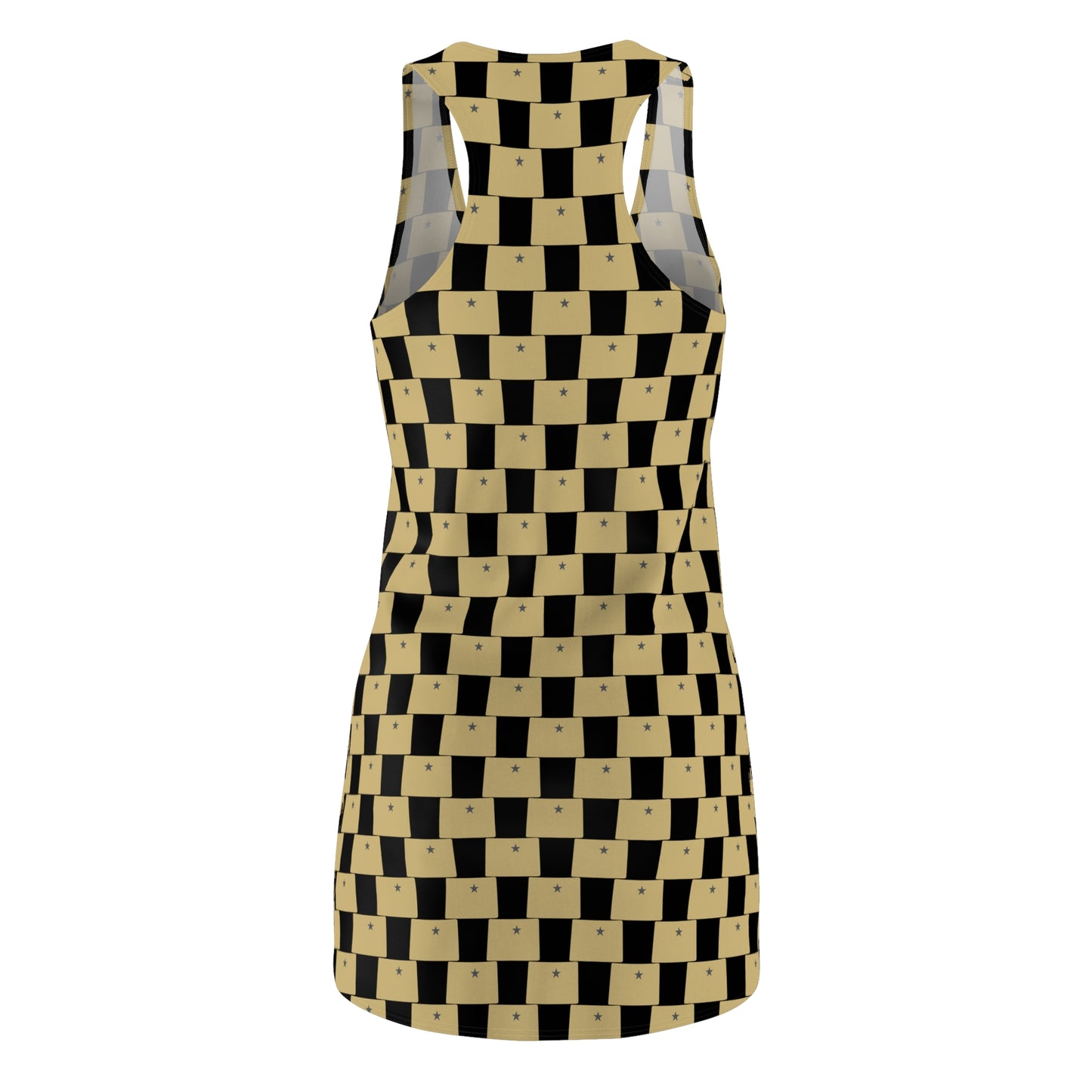 CO Black Print Racerback Dress