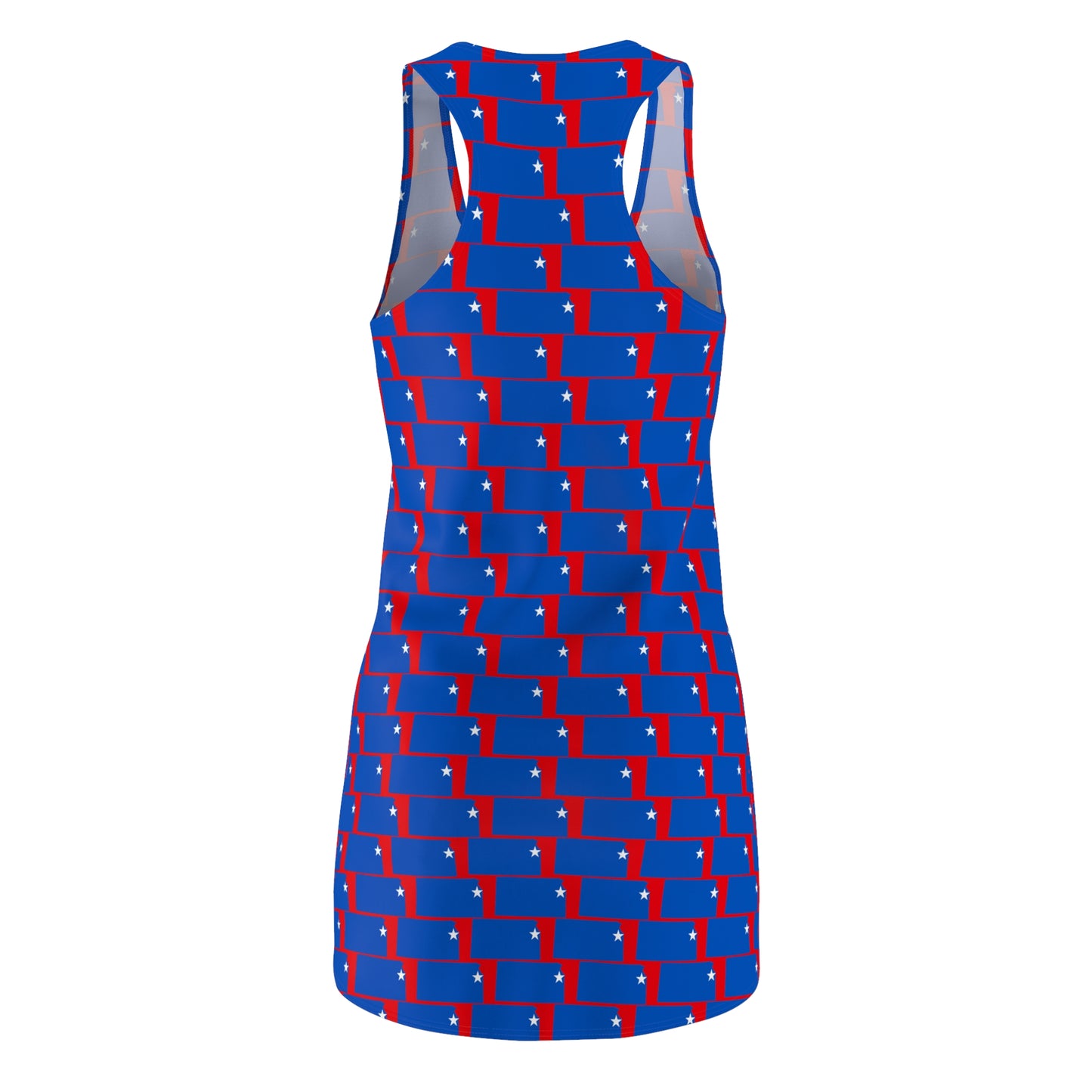KS Red Print Racerback Dress