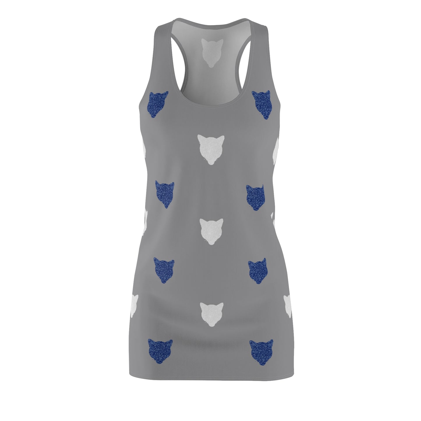 Glitter Cougar Women's Racerback Dress