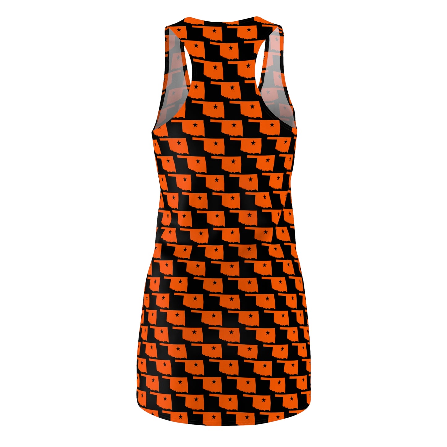OK Black Print Racerback Dress