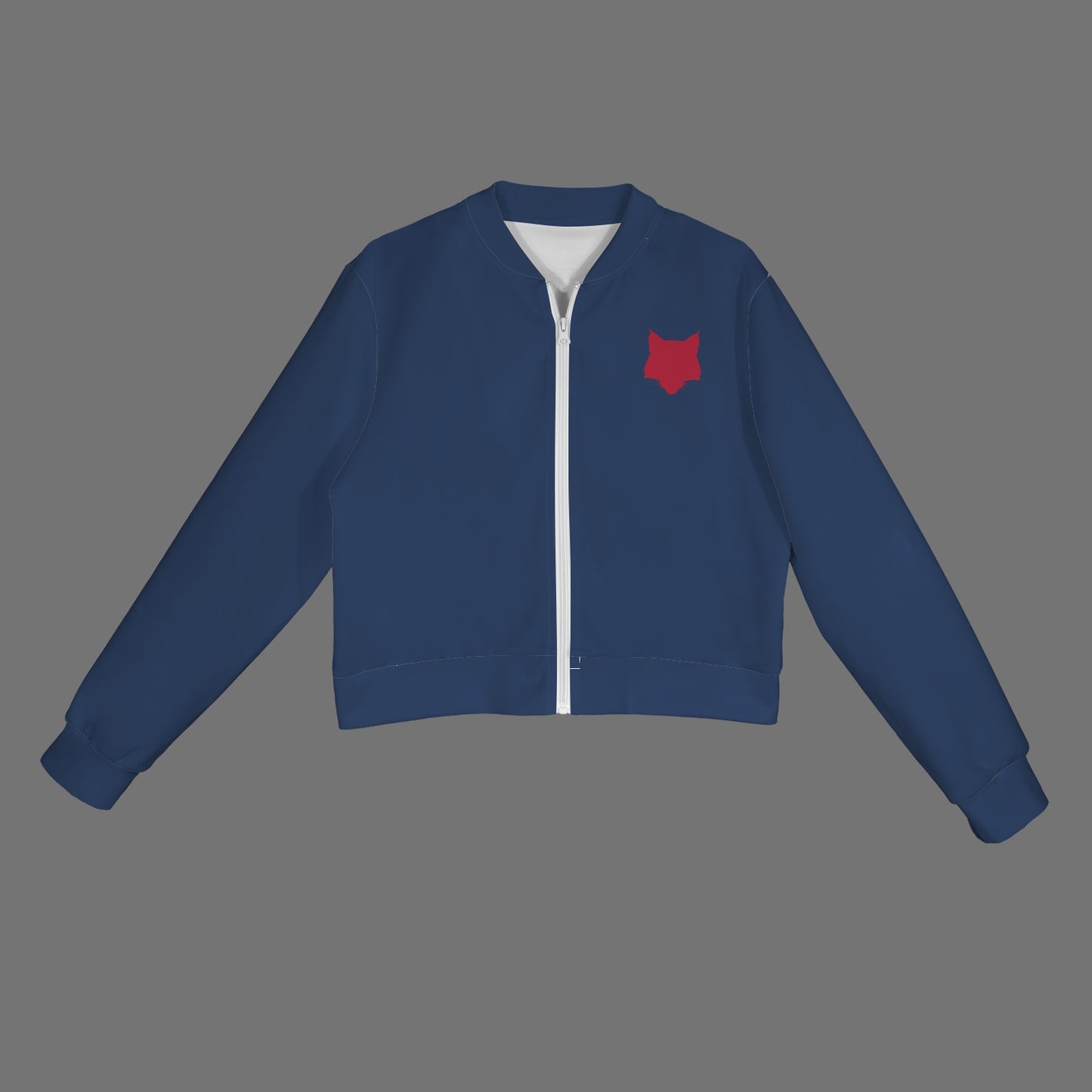 Blue Wildcat Bomber Jacket