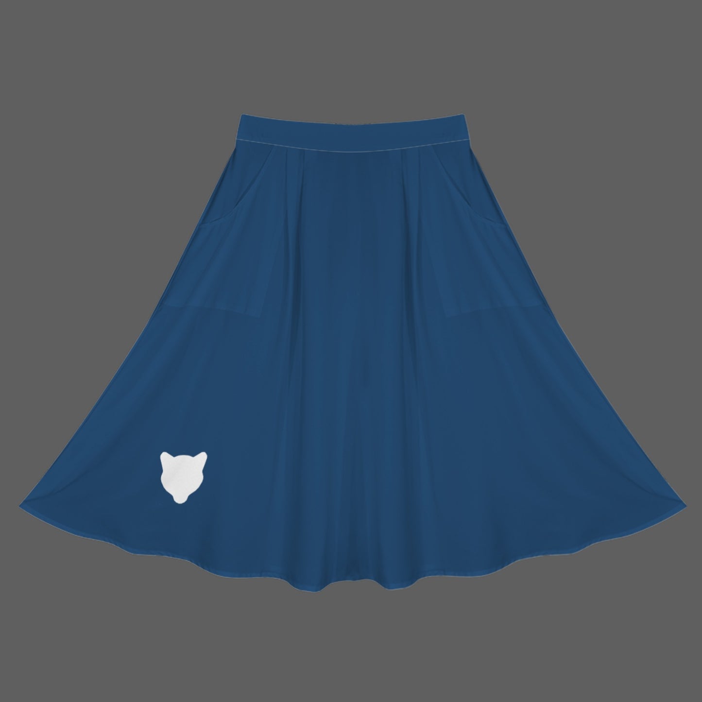 Cougar Maxi Skirt, Blue
