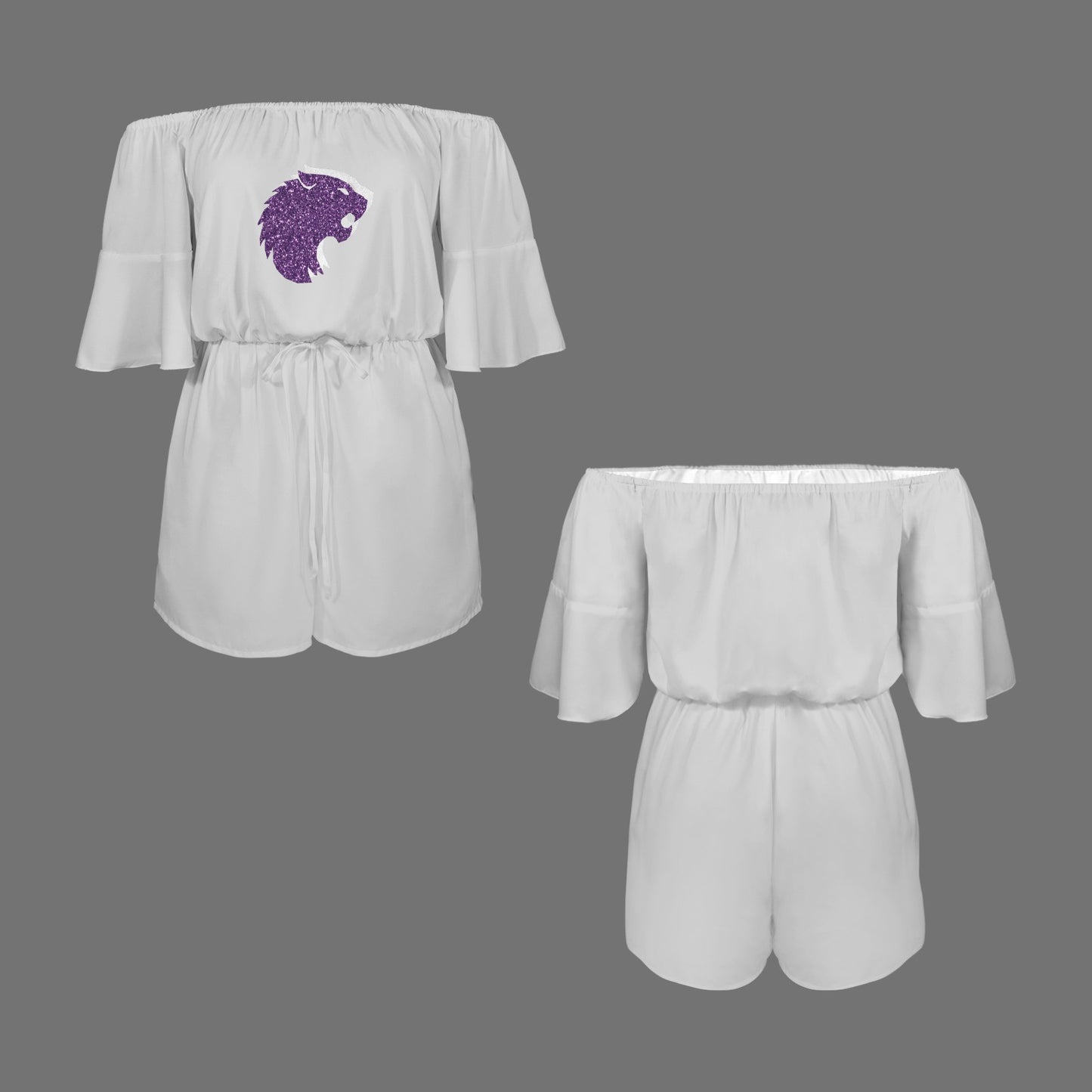 Manhattan Glitter Wildcat Romper