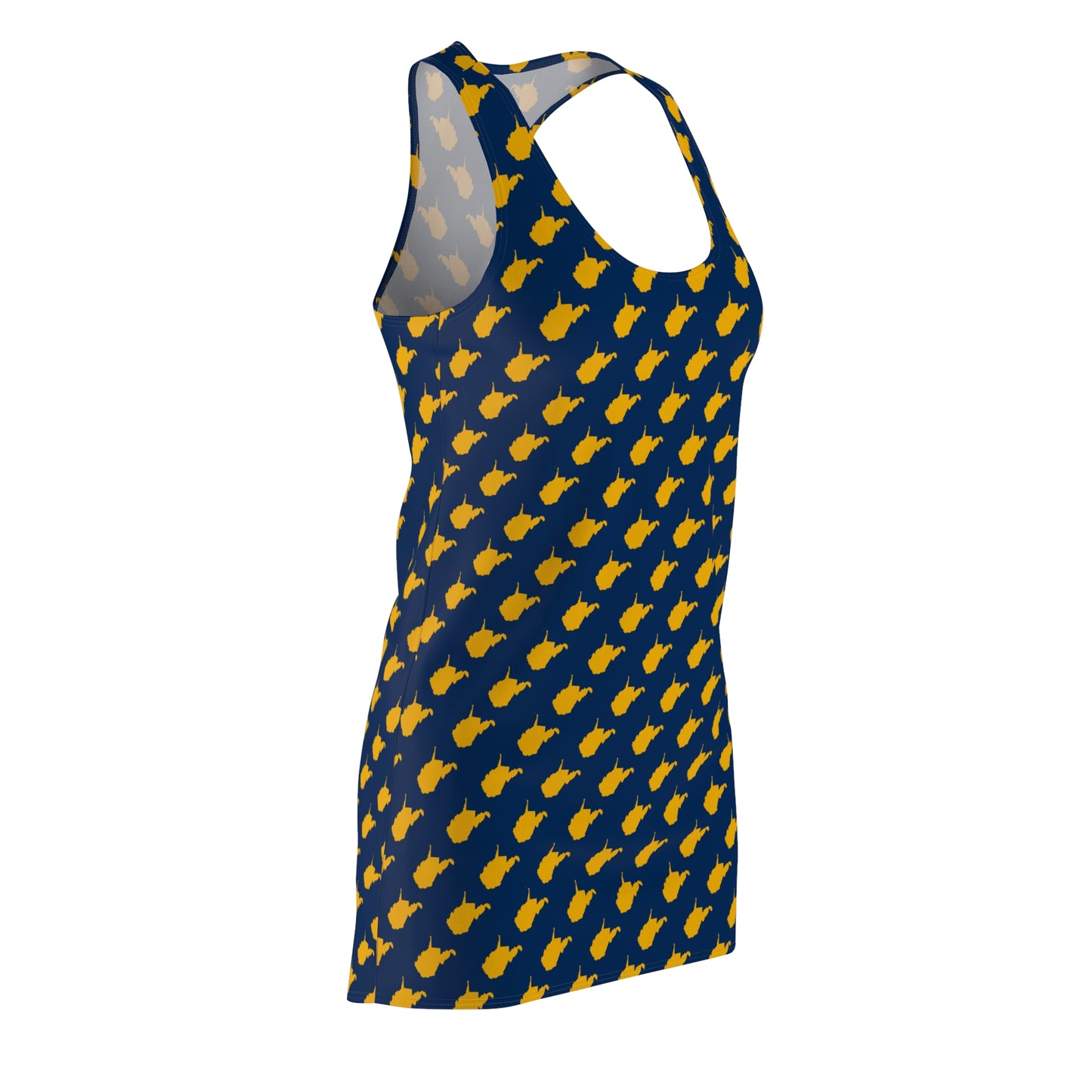 WV Blue Print Racerback Dress