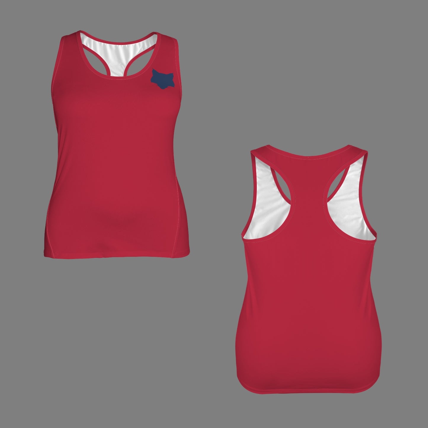 Red Wildcat Racerback Sports Top