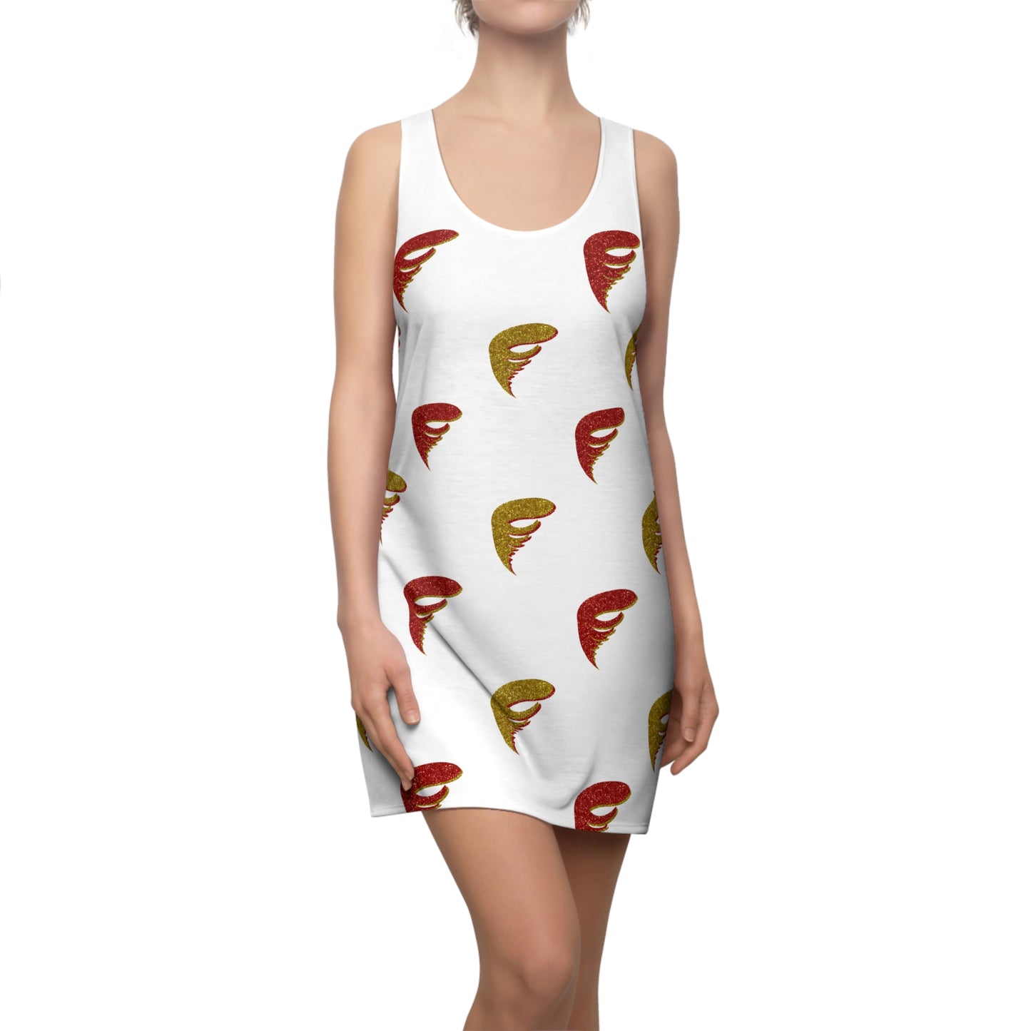 Glitter Cyclone Racerback Dress