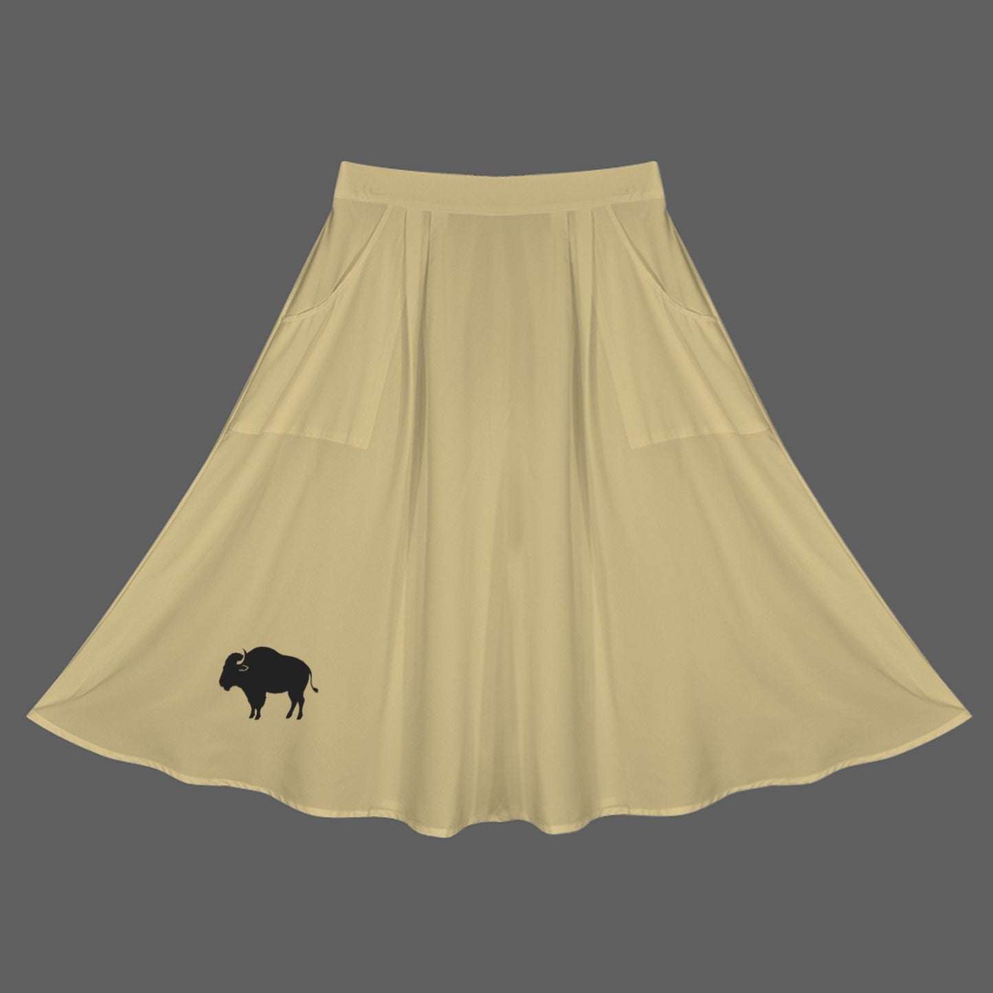 Buffalo Maxi Skirt, Gold