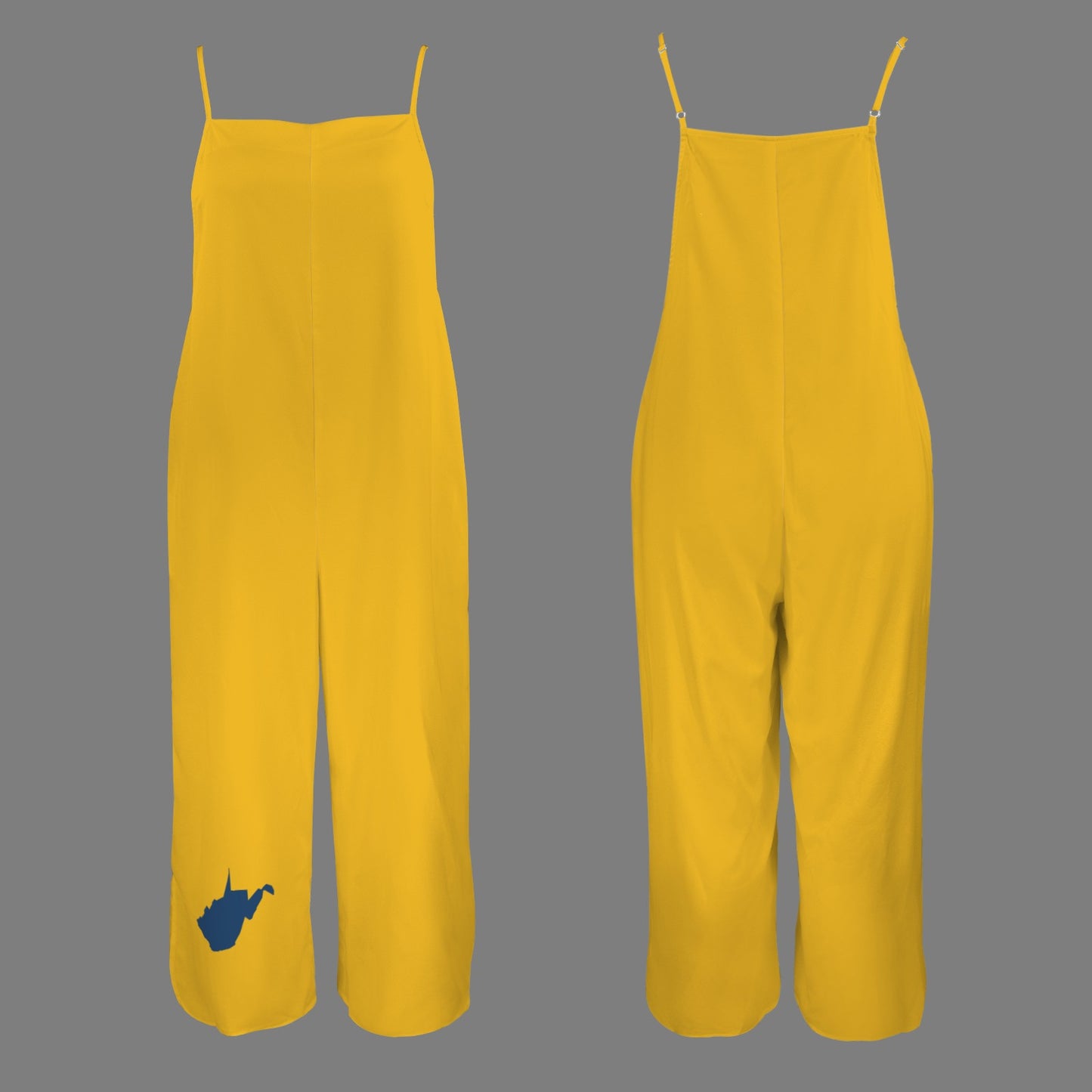 WV Wide Leg Jumpsuit, Gold