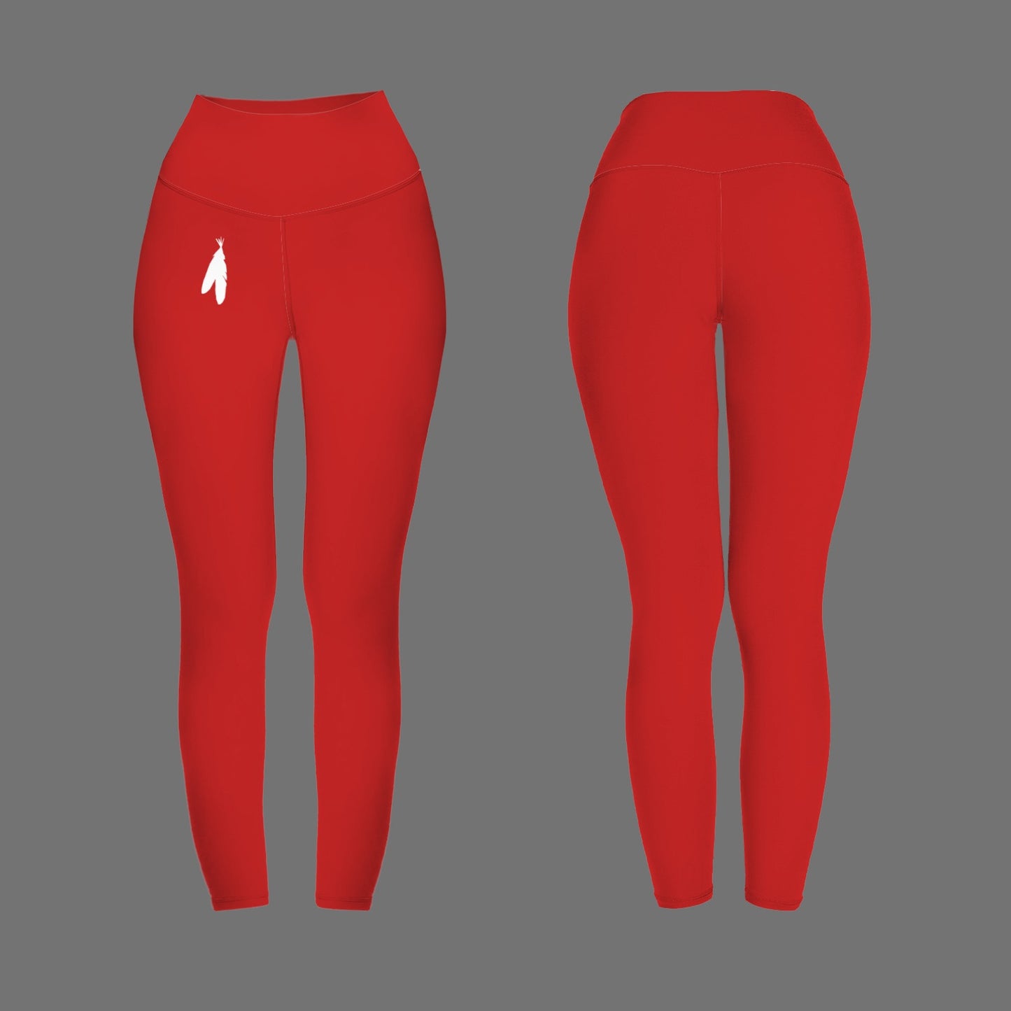 Red Feather Active Leggings