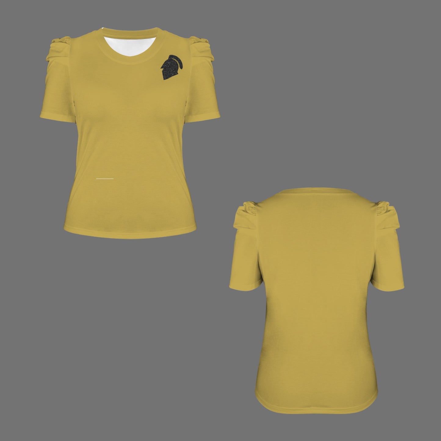 Glitter Knight Top, Gold
