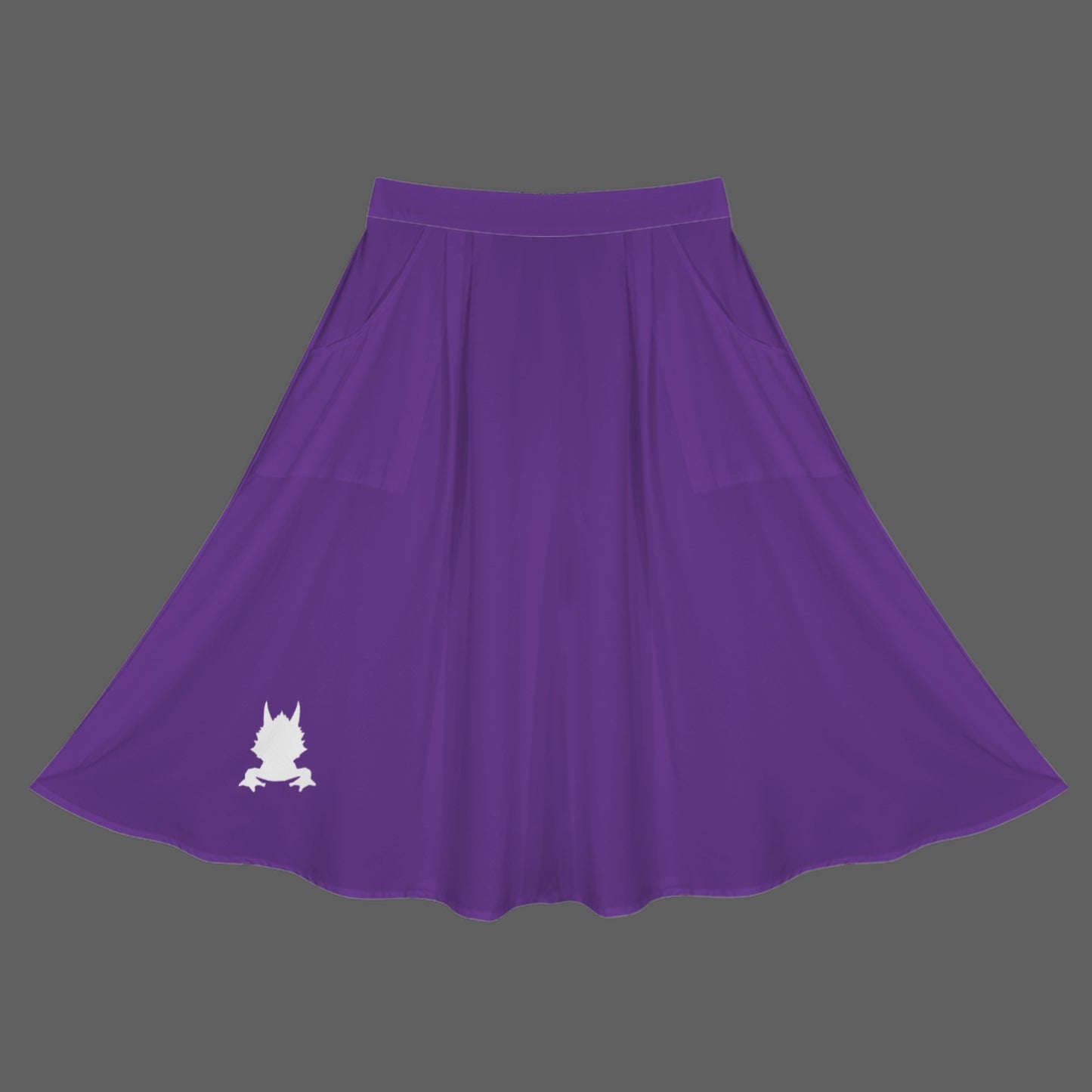 Horned Frog Maxi Skirt, Purple
