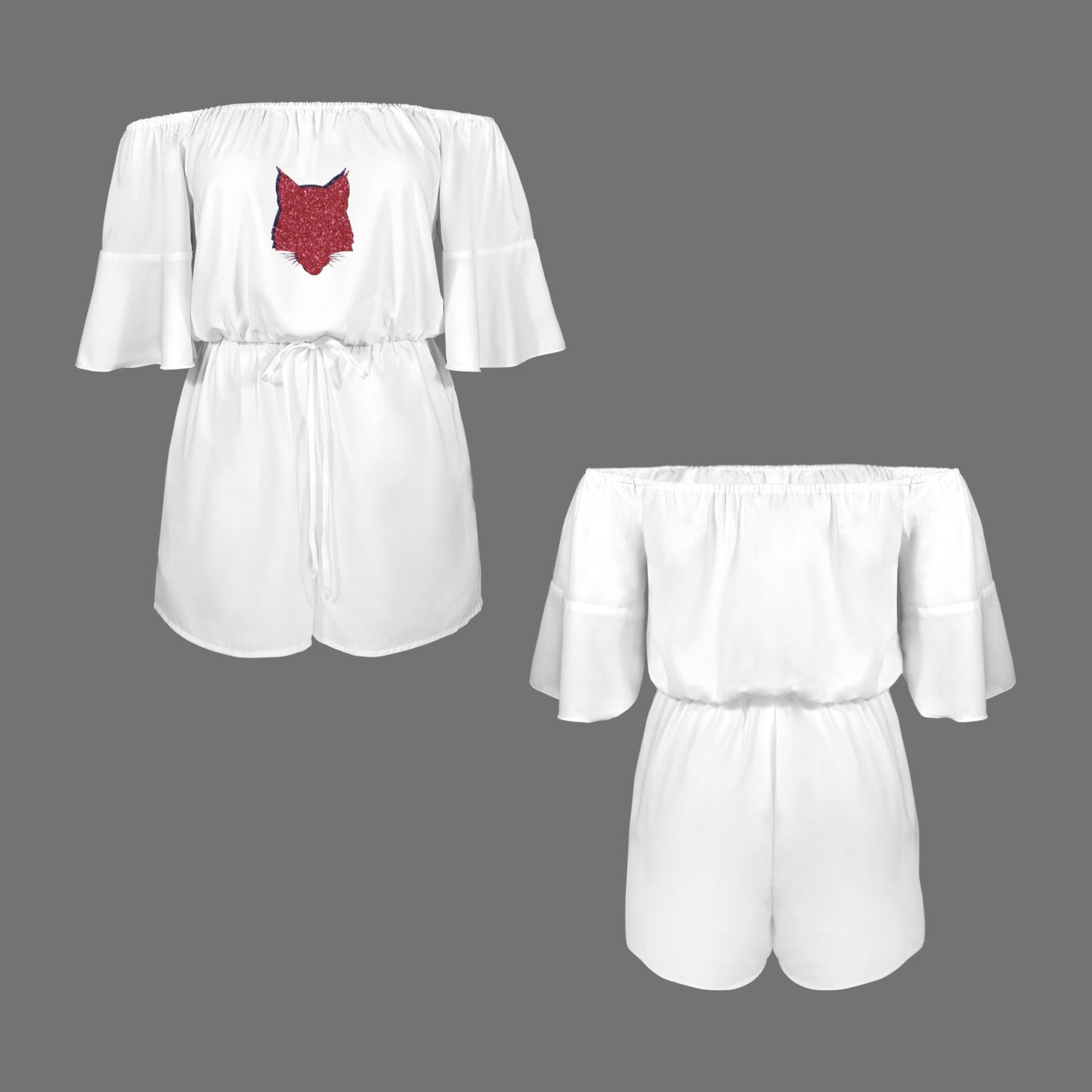 Tucson Glitter Wildcat Romper