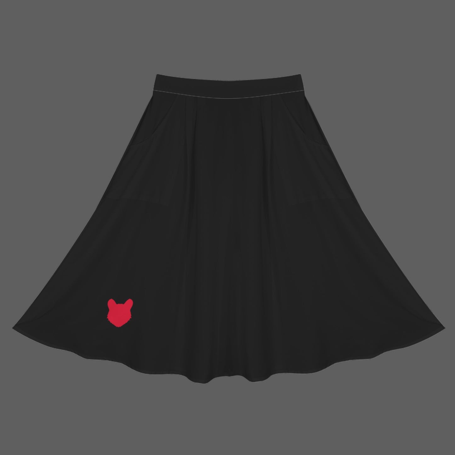Bearcat Maxi Skirt, Black