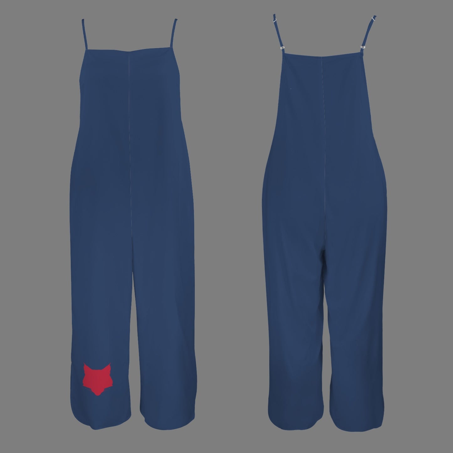 Wildcat Wide Leg Jumpsuit, Blue