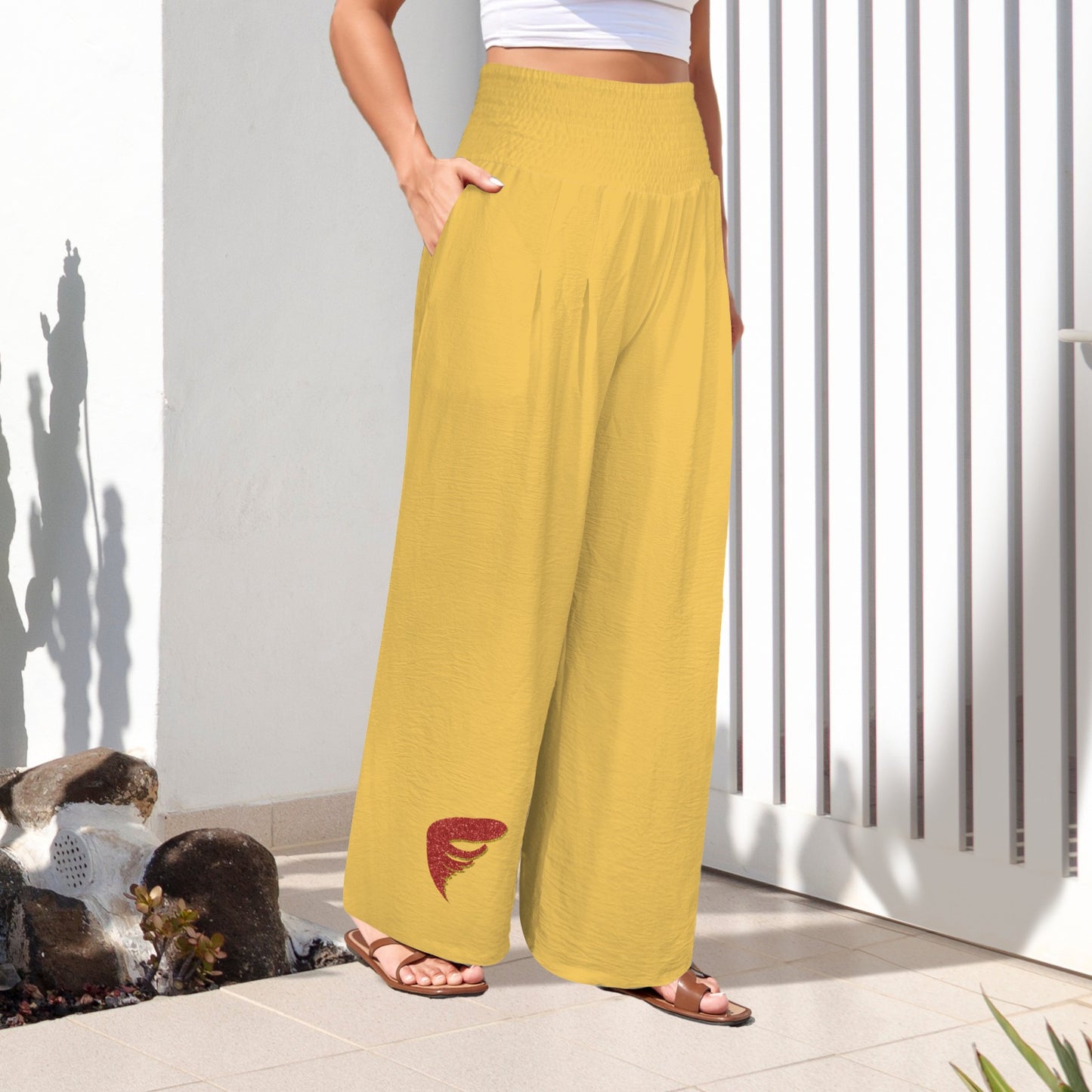 Glitter Cyclone Pants, Gold