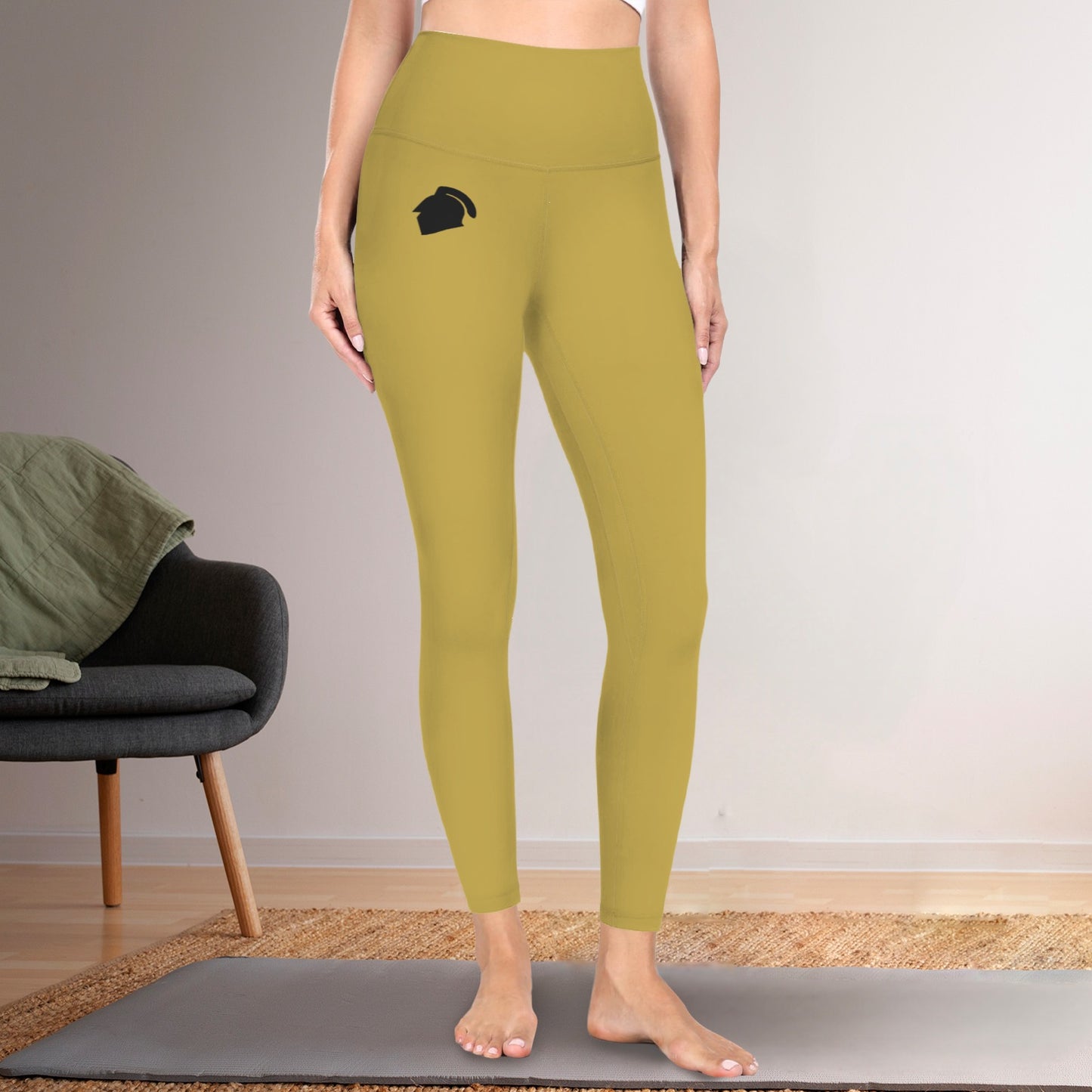 Gold Knight Active Leggings