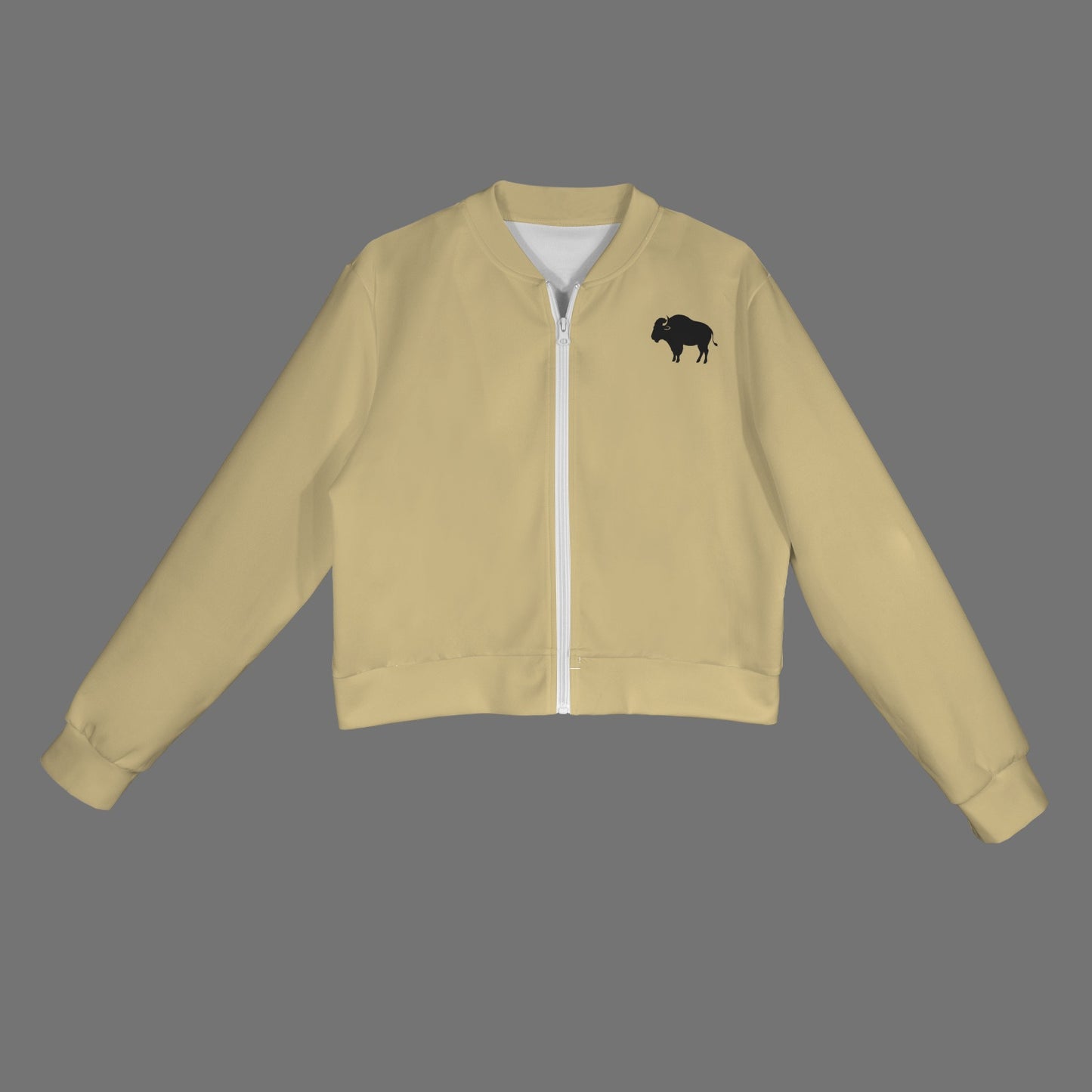 Gold Buffalo Bomber Jacket