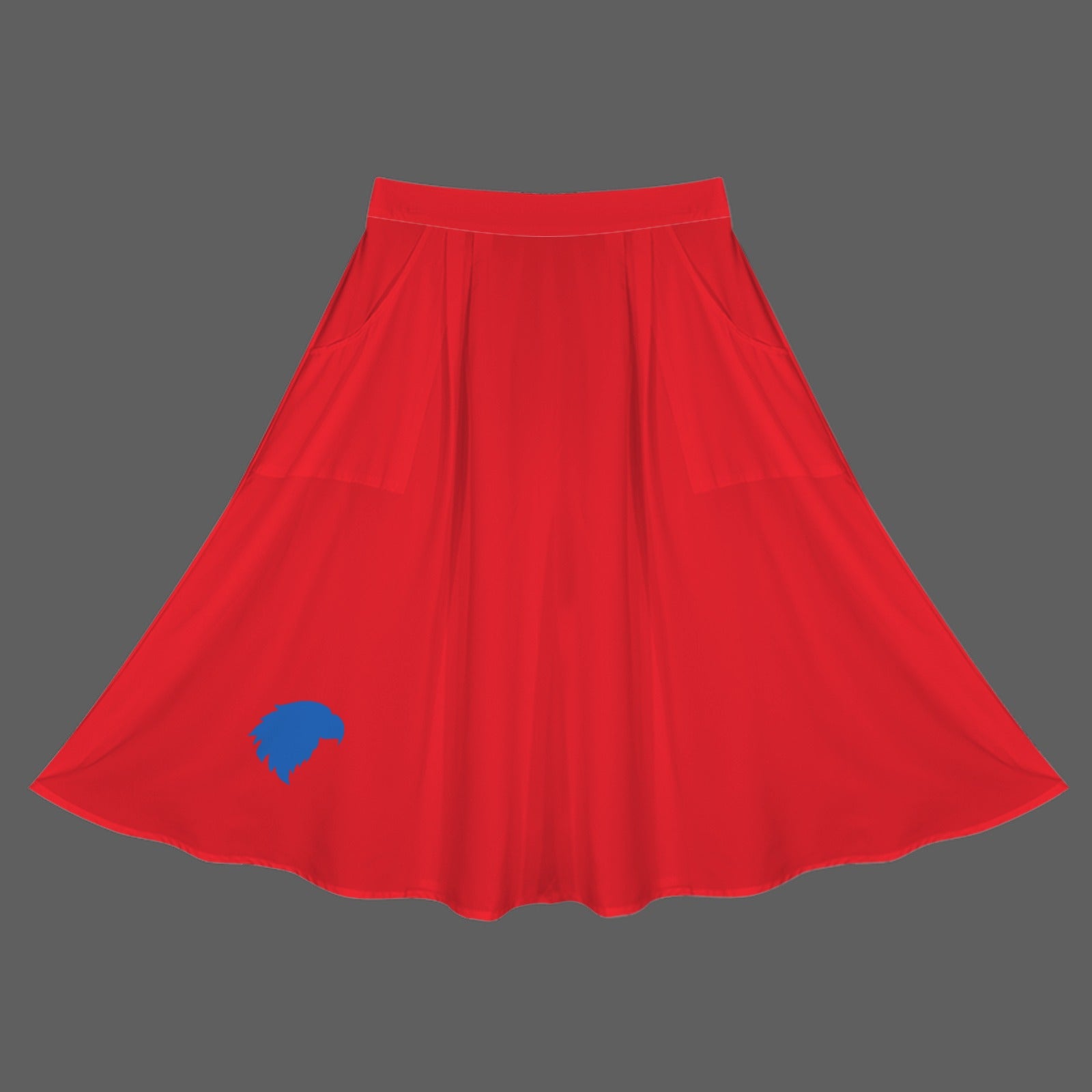 Jayhawk Maxi Skirt, Crimson