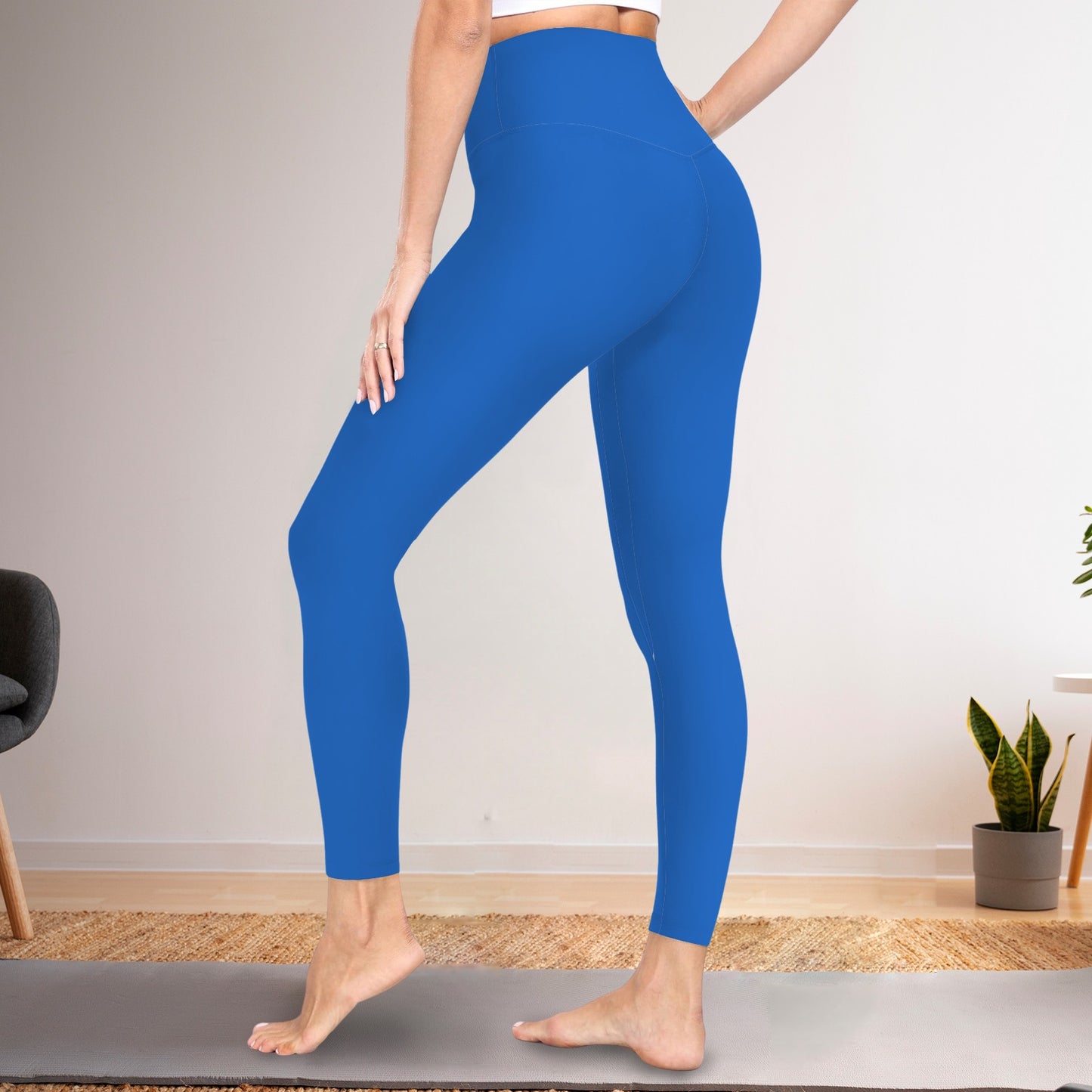 Blue Jayhawk Active Leggings