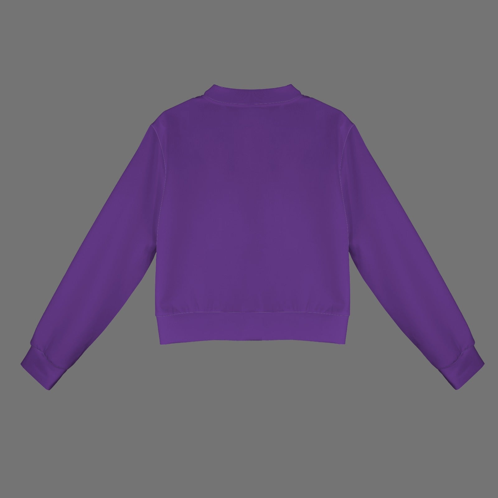 Purple Horned Frog Bomber Jacket