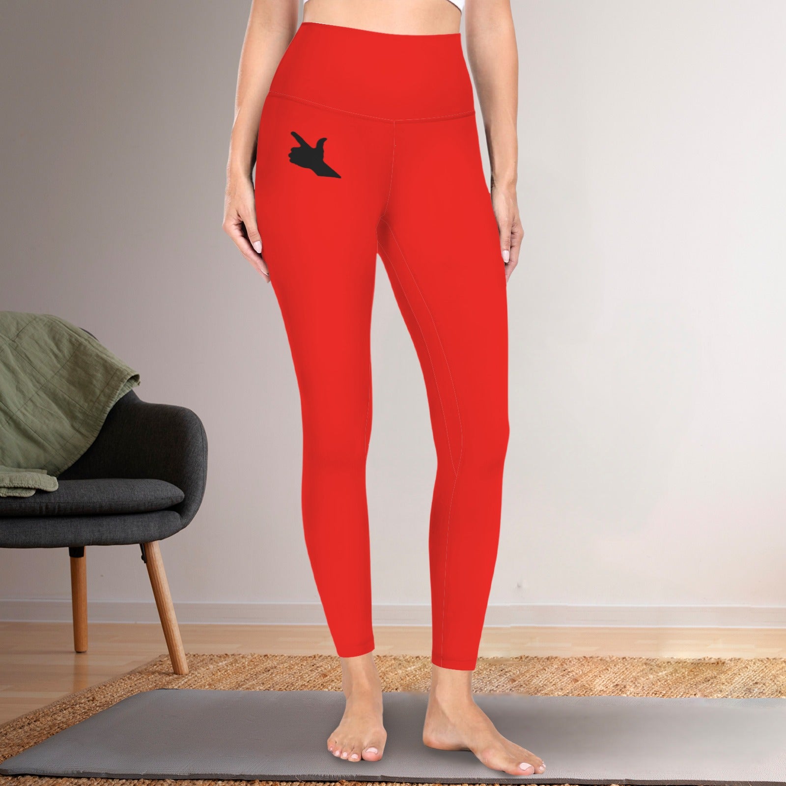 Scarlet Guns Up Active Leggings