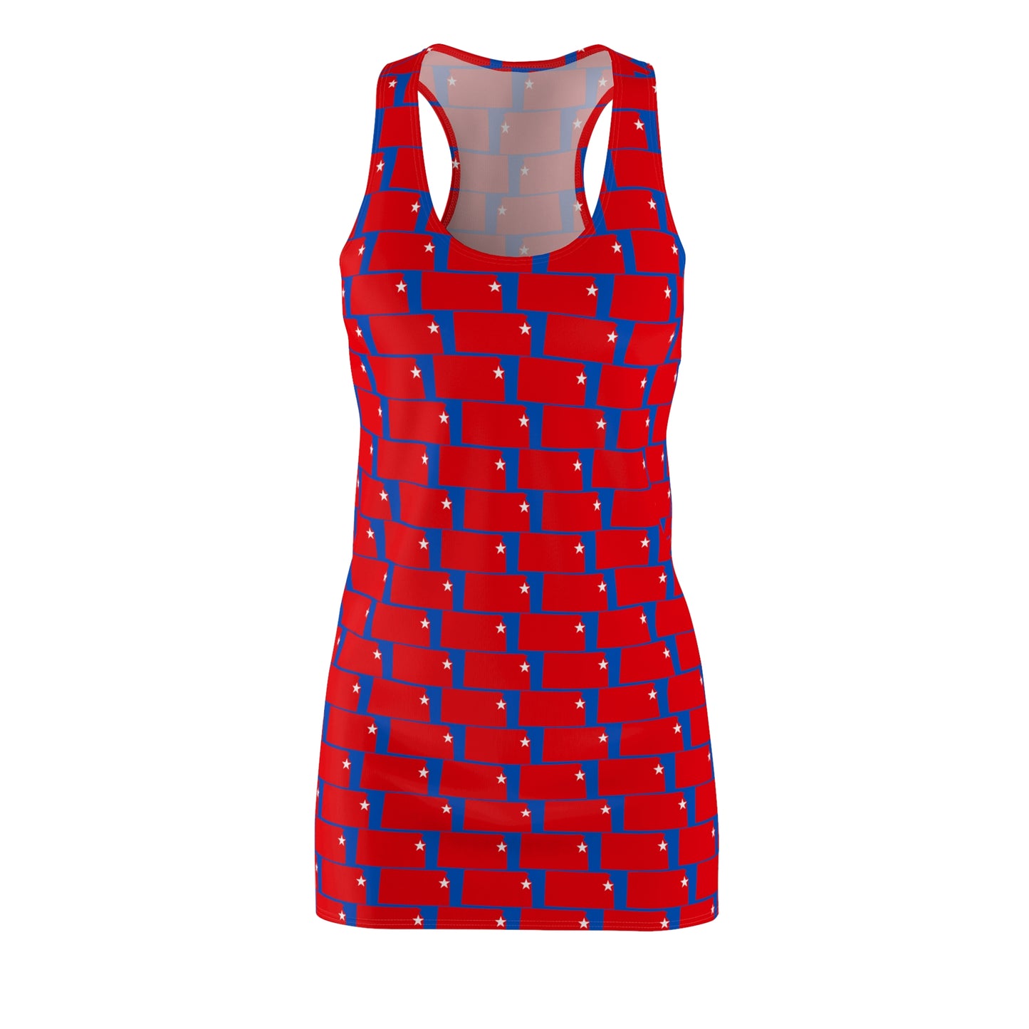 KS Blue Print Women's Racerback Dress