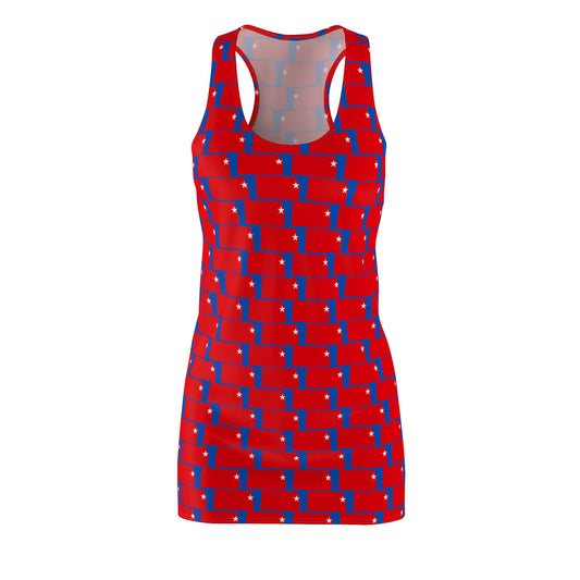 KS Blue Print Women's Racerback Dress