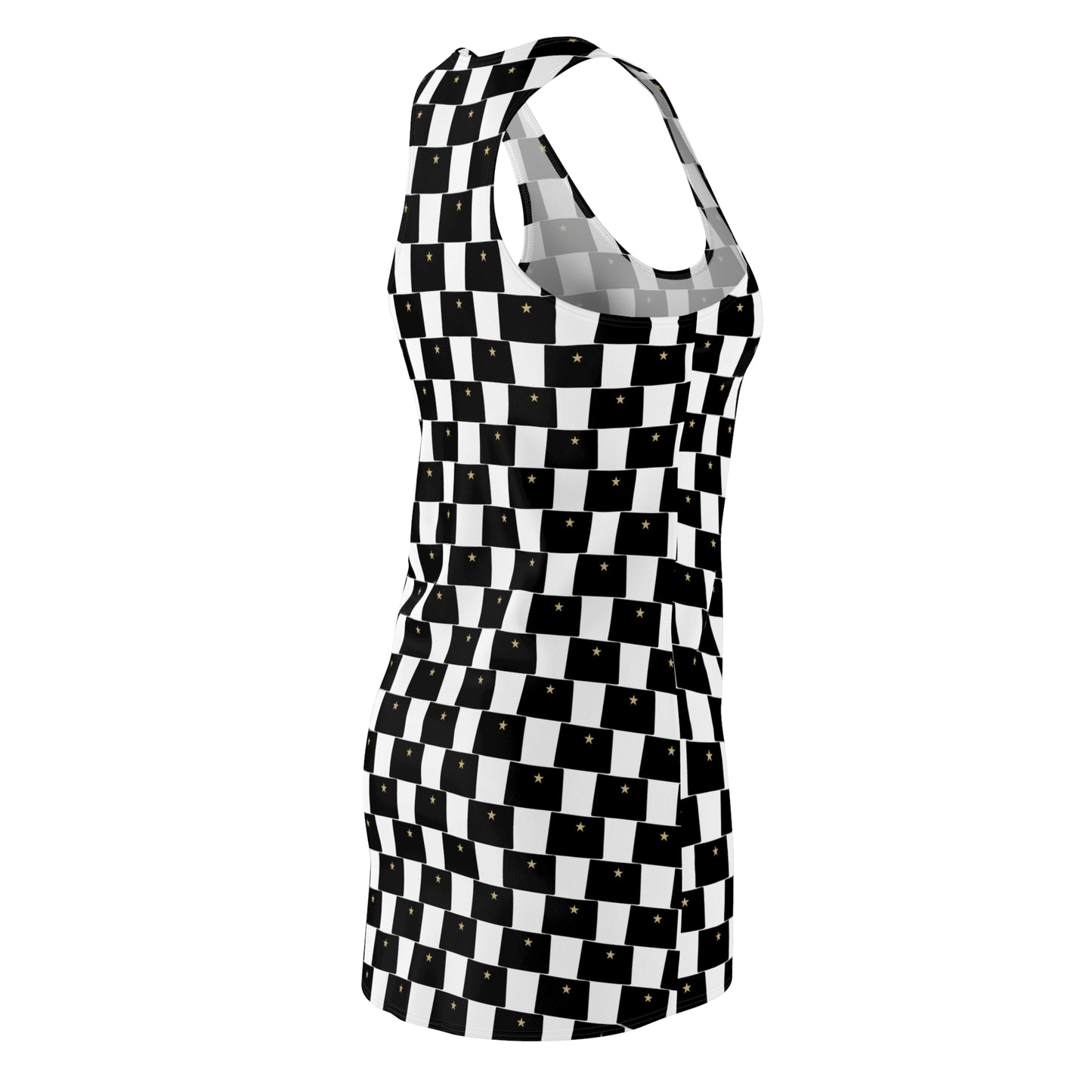 CO White Print Racerback Dress