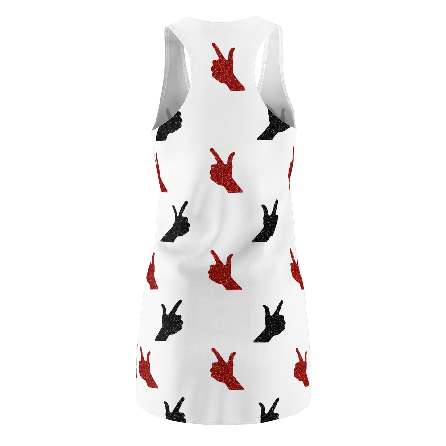 Glitter Guns Up Racerback Dress