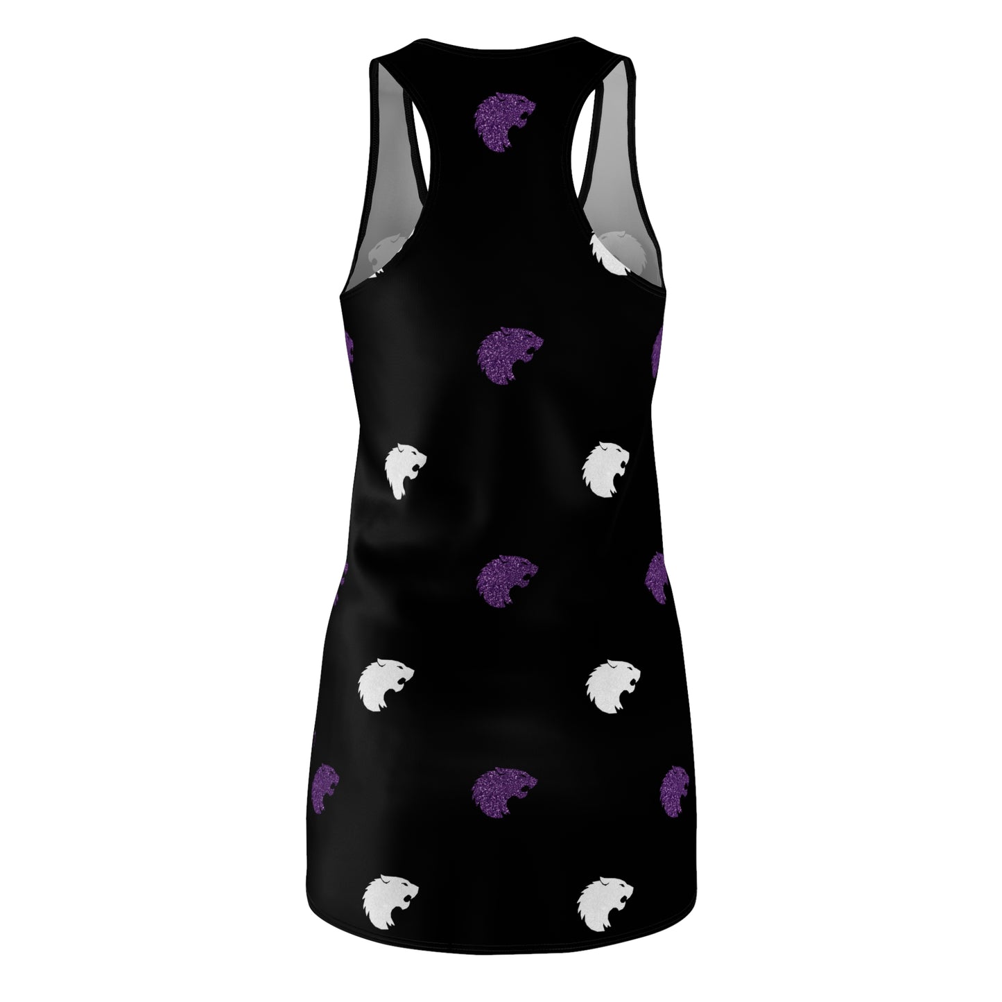 Glitter Wildcat Women's Racerback Dress