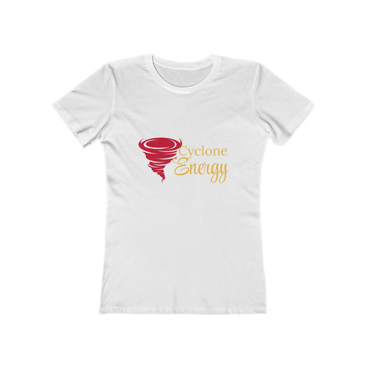 "Cyclone Energy" Boyfriend Tee for Women