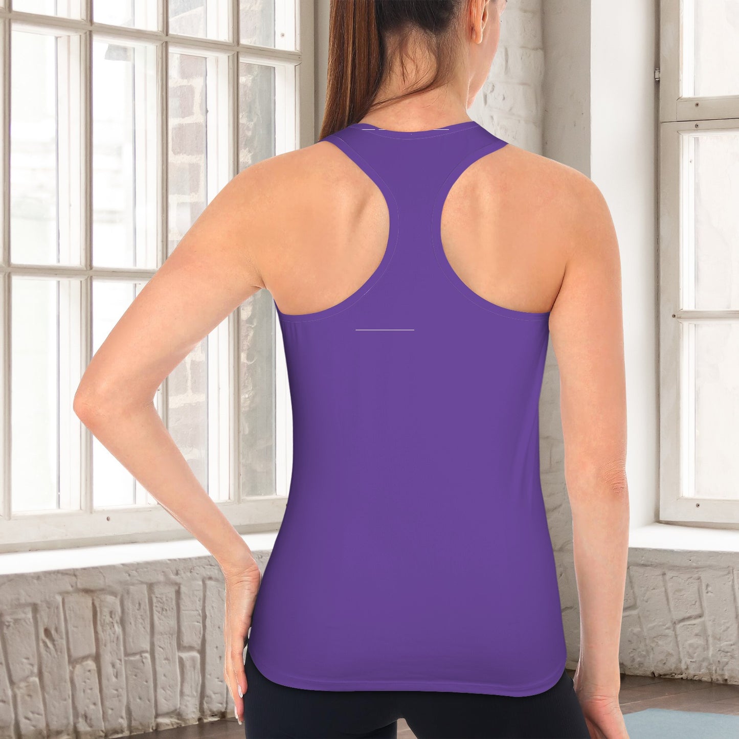 Purple Wildcat Racerback Sports Top