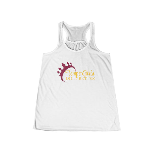 "Tempe Girls Do It Better" Flowy Racerback Tank