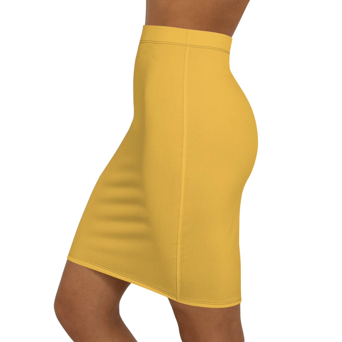 Ames Gold Women's Midi Pencil Skirt