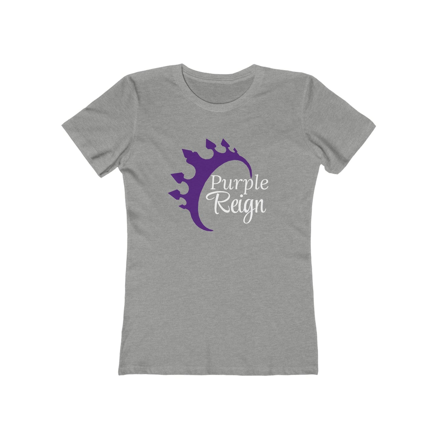 "Purple Reign" Boyfriend Tee for Women