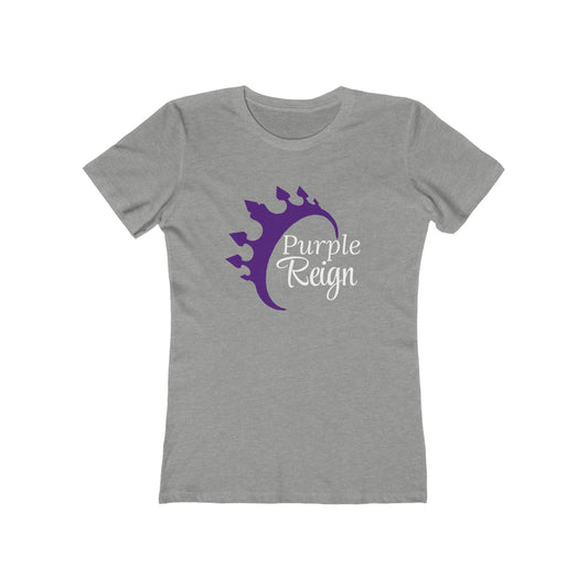 "Purple Reign" Boyfriend Tee for Women
