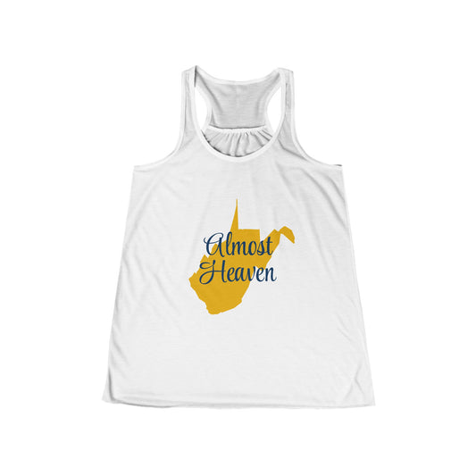 Almost Heaven Women's Flowy Racerback Tank