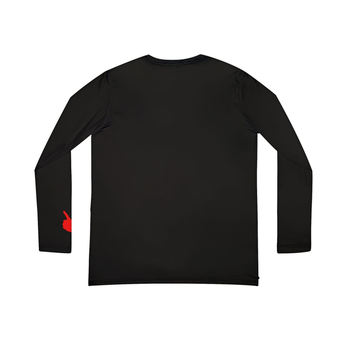 Guns Up Women's Long Sleeve V-Neck Shirt, Black