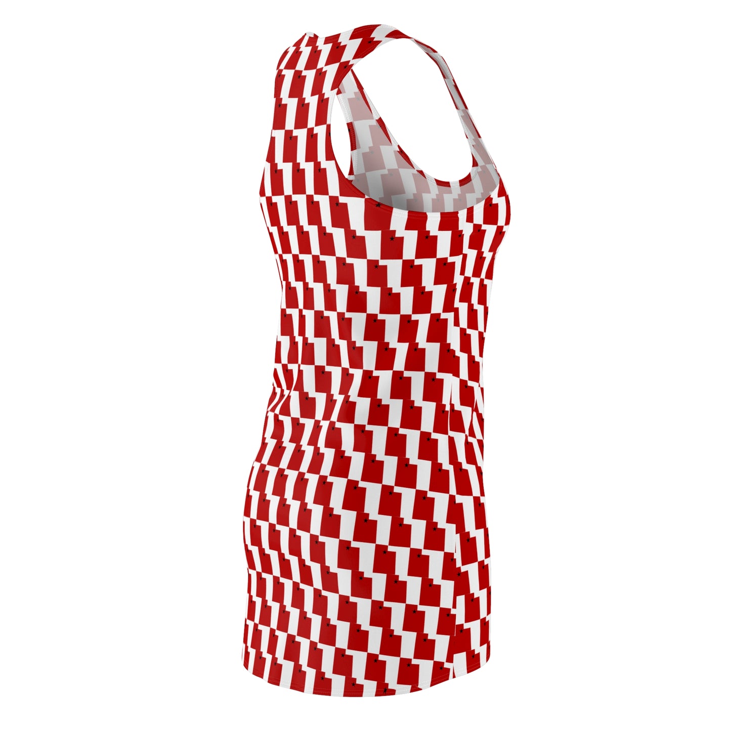 UT White Print Racerback Dress