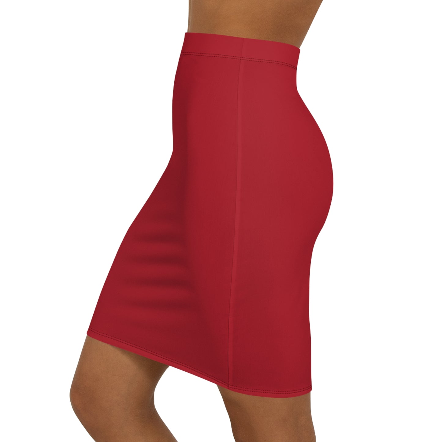 Tucson Red Midi Skirt for Women