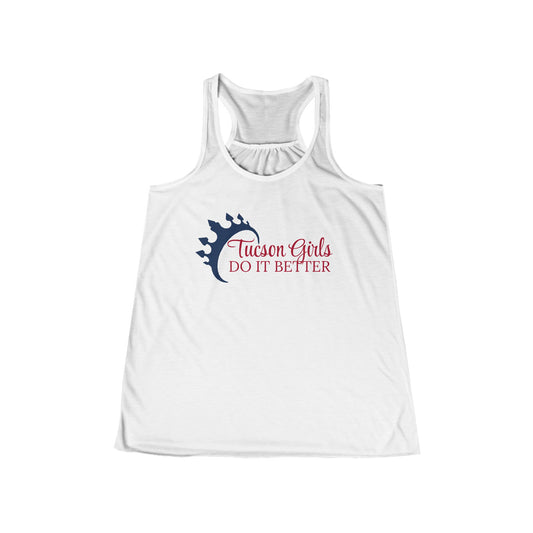"Tucson Girls Do It Better Do It Better" Flowy Racerback Tank