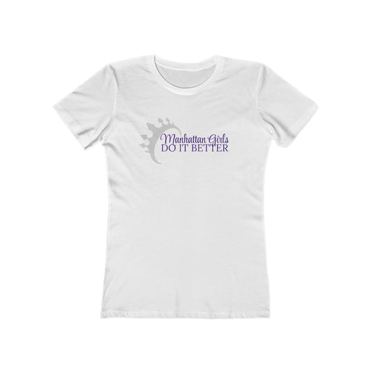 "Manhattan Girls Do It Better" Boyfriend Tee for Women
