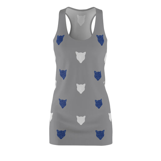 Glitter Cougar Women's Racerback Dress