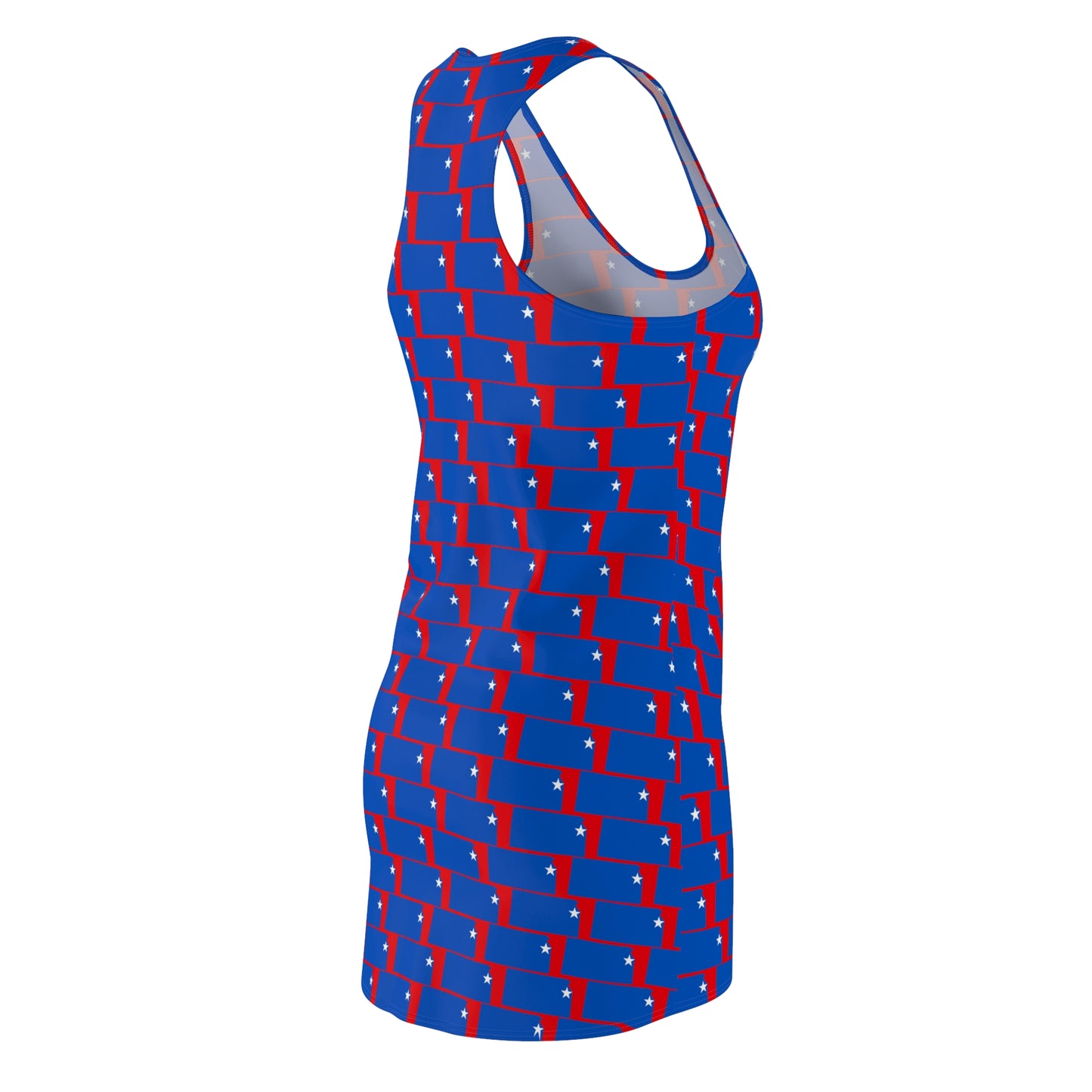 KS Red Print Racerback Dress