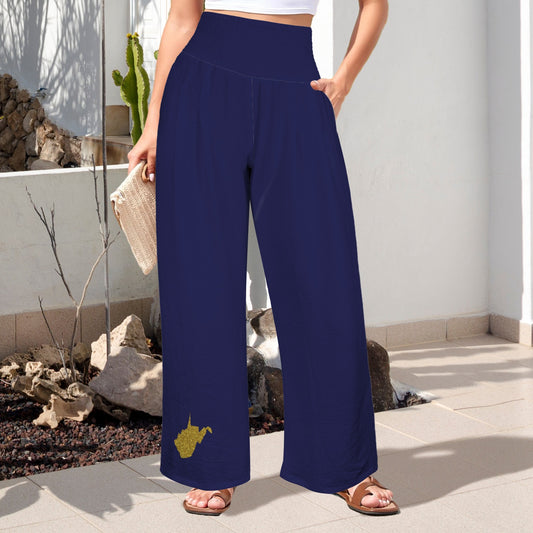 Glitter WV Pants, Blue