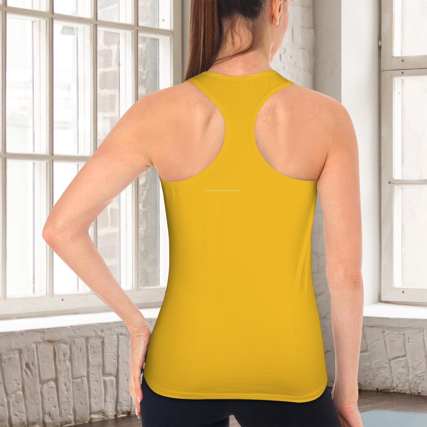 Gold WV Racerback Sports Top